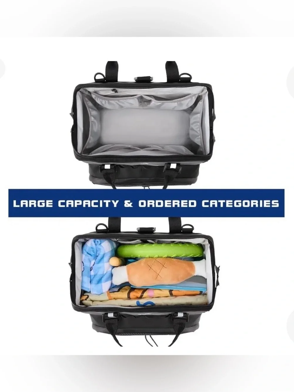 Dog Travel Backpack with Foldable Feeders